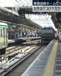 7月28日、JR横浜駅ホームで発生した切りつけ事件により、中国籍の潘康容疑者（自称会社員・年齢非公開）が逮捕された。