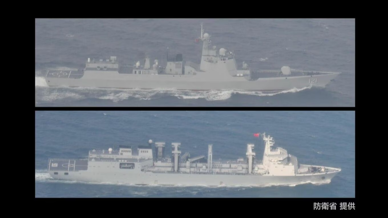 4日間で計4隻…大隅海峡で中国海軍