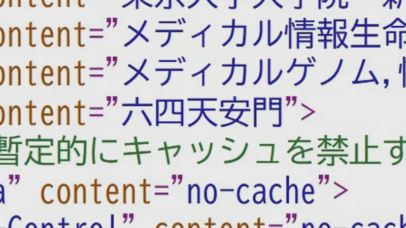 東大サイトに「六四天安門」埋め込みで教授処分　中国のネット検閲が日本の大学運営まで揺さぶる異常事態