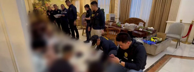 バンコク豪邸が「対日特殊詐欺」の拠点に　日本人4人含む14人拘束、警察官を装い日本人狙う　タイ当局は中国人「指示役」を追跡