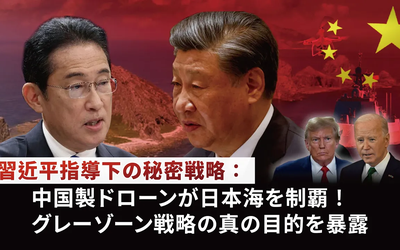 中国共産党の隠された戦略：习近平の指揮下、中国製ドローンが日本海を制覇！グレーゾーン戦略の真の目的と焦点の転換